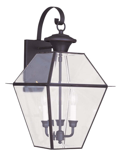 Livex Lighting Westover 3-Light Outdoor Wall Lantern