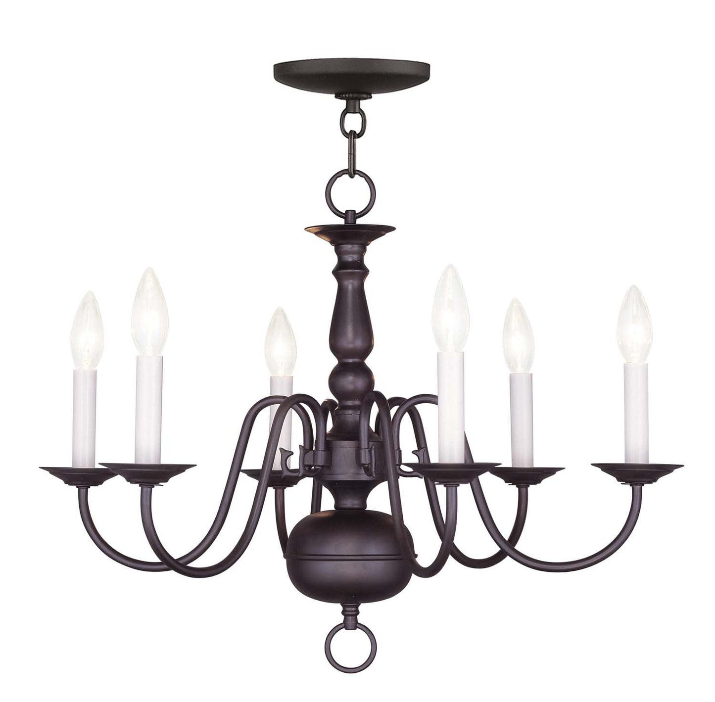 Livex Lighting Williamsburgh 6-Light Chandelier
