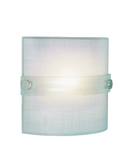  Morie 1-Light Wall Sconce In Polished Chrome