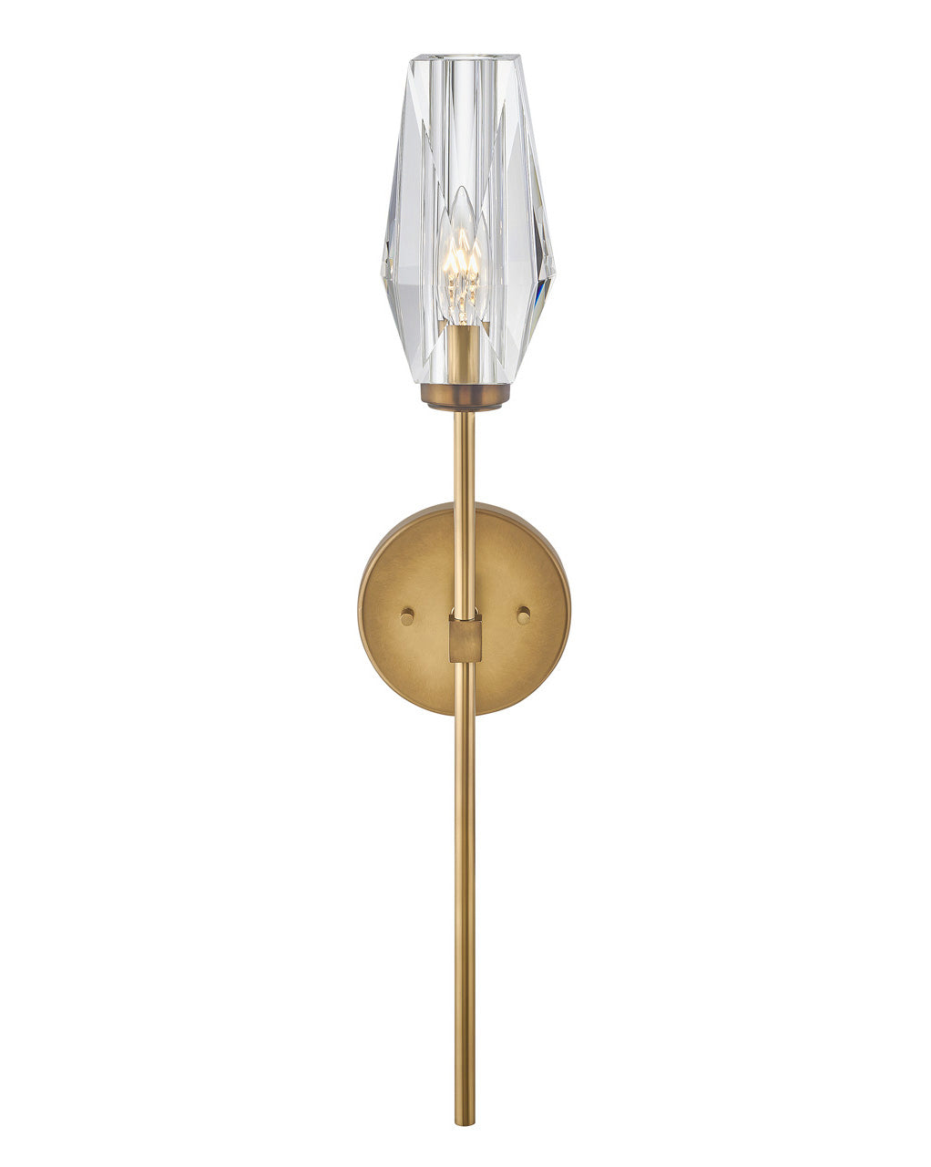  Ana Single Light Sconce In Heritage Brass