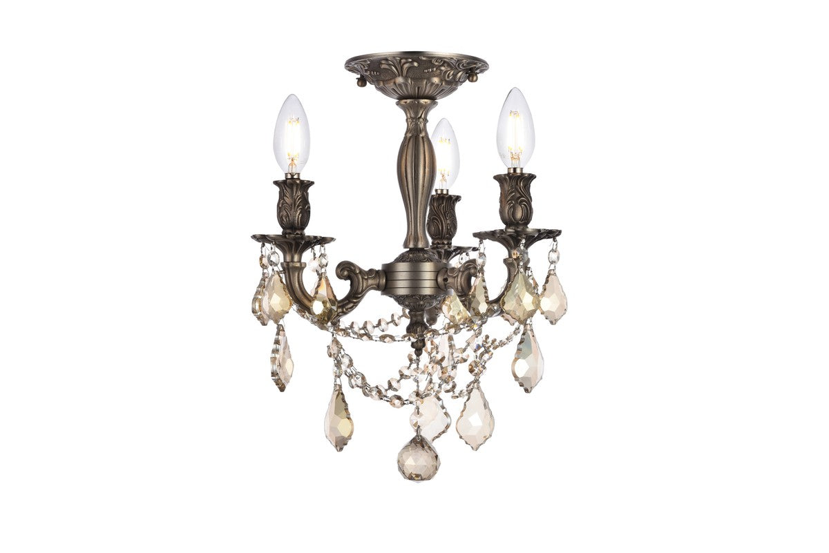  Rosalia 3-Light Flush Mount