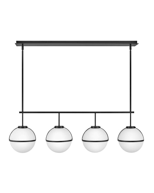  Hollis Four Light Linear Chandelier