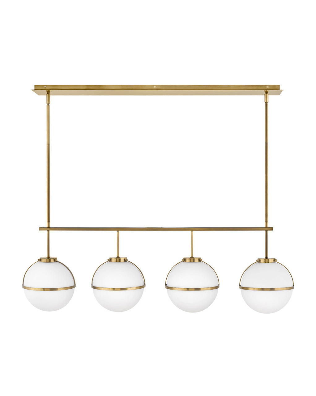  Hollis Four Light Linear Chandelier