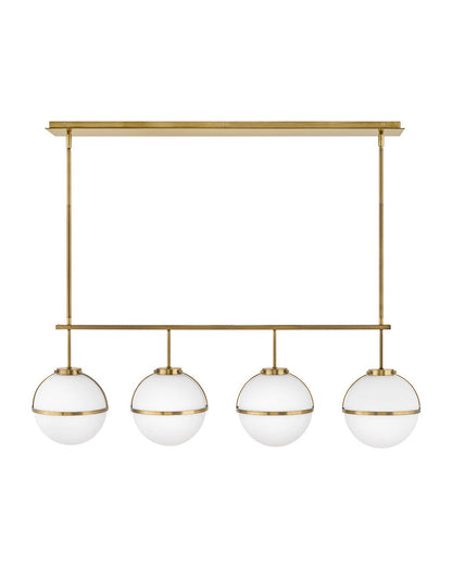 Hollis Four Light Linear Chandelier