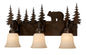  Bozeman 3-Light Vanity In Burnished Bronze