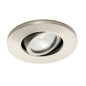  Led Low Voltage Miniature Recessed In Brushed Nickel
