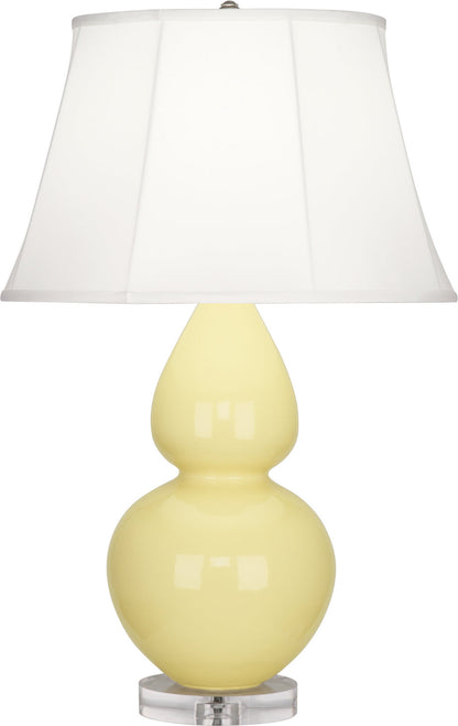  Double Gourd Table Lamp With Lucite Base