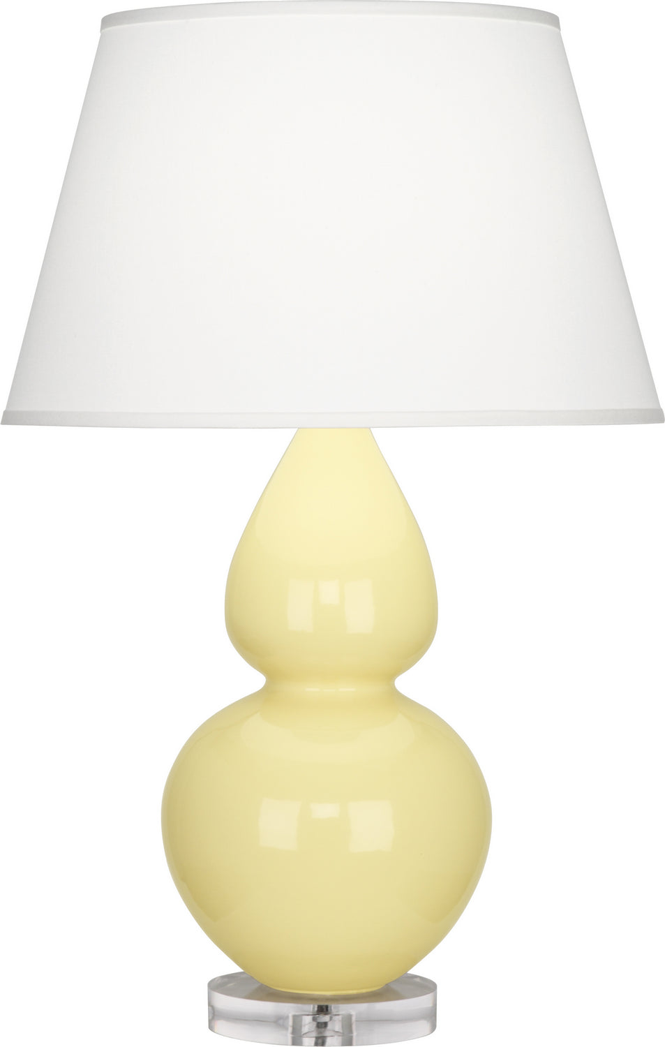  Double Gourd Table Lamp With Lucite Base