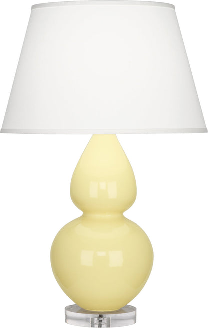  Double Gourd Table Lamp With Lucite Base