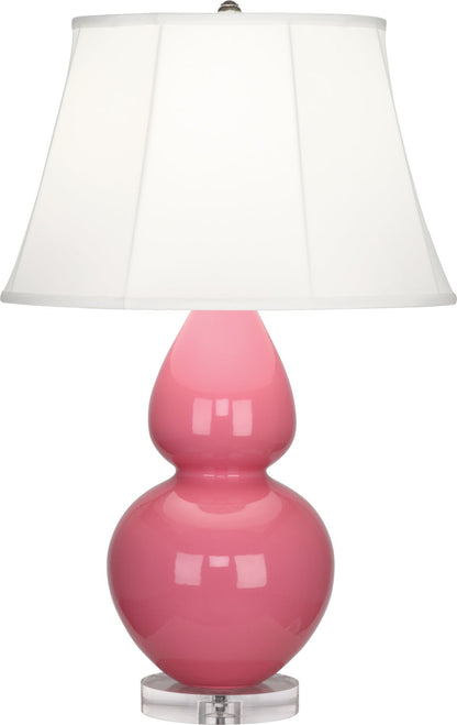 Double Gourd Table Lamp With Lucite Base