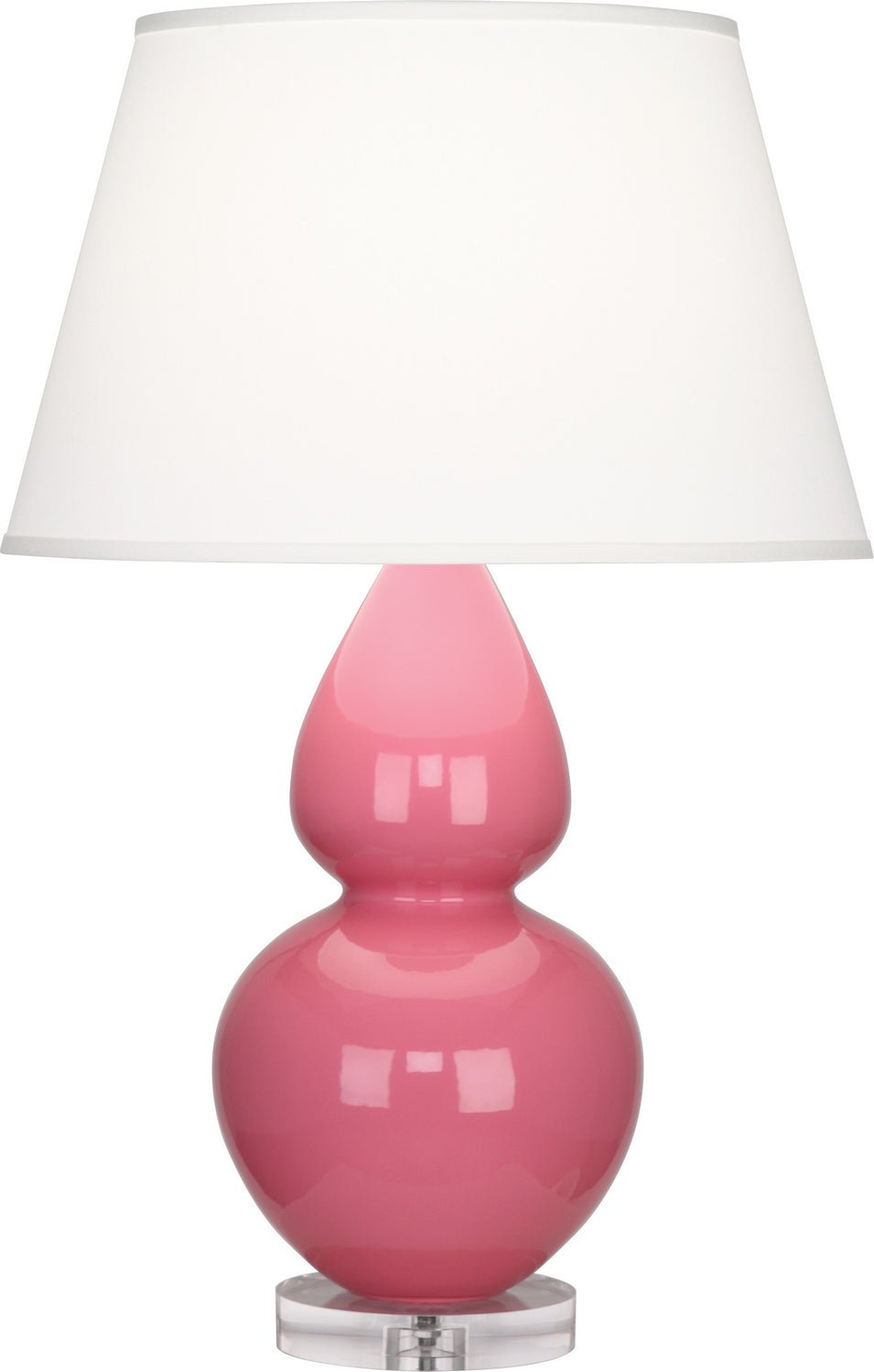  Double Gourd Table Lamp With Lucite Base