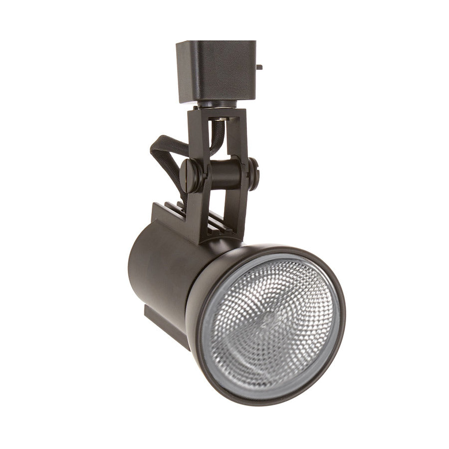  Radiant One Light Track Fixture In Black