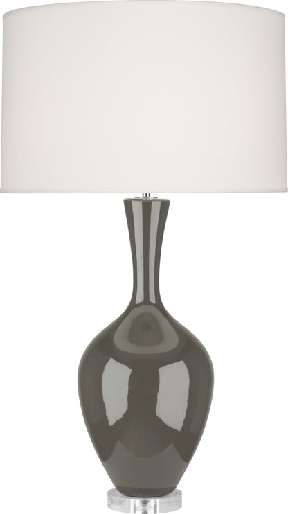  Audrey Table Lamp With Fondine Fabric Shade