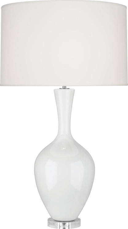  Audrey Table Lamp With Fondine Fabric Shade
