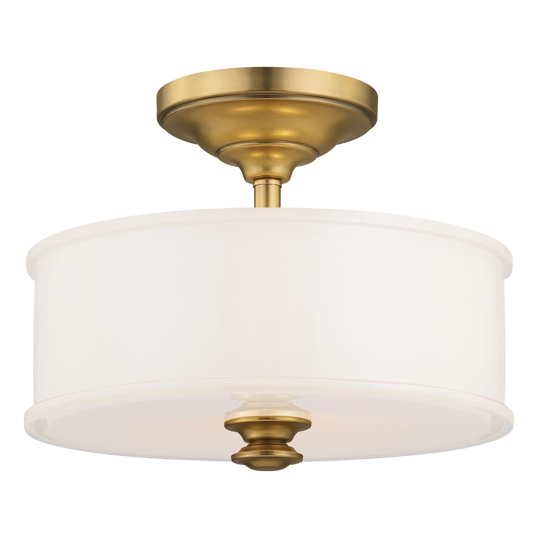 Harbour Point 2-Light Semi-Flush Mount