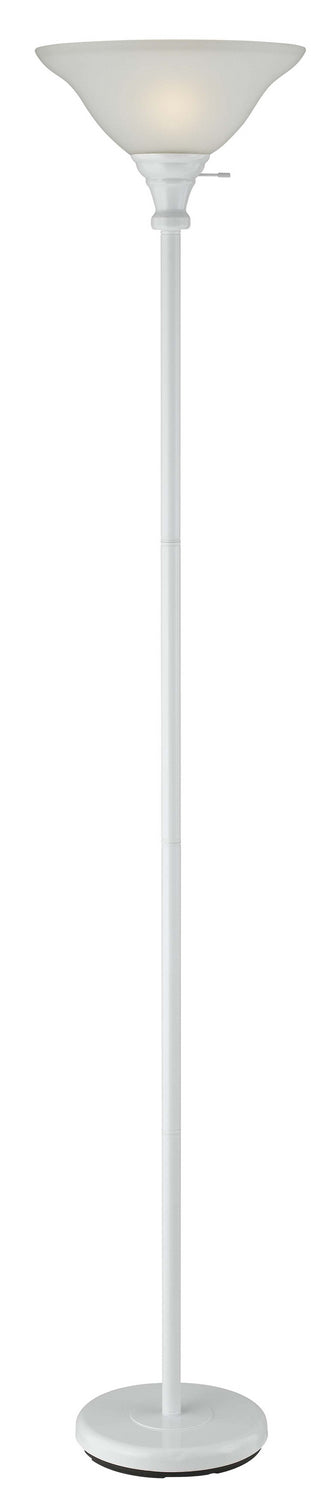  Torchiere 1-Light Torchiere In White