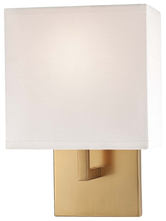  1-Light Wall Sconce In Honey Gold