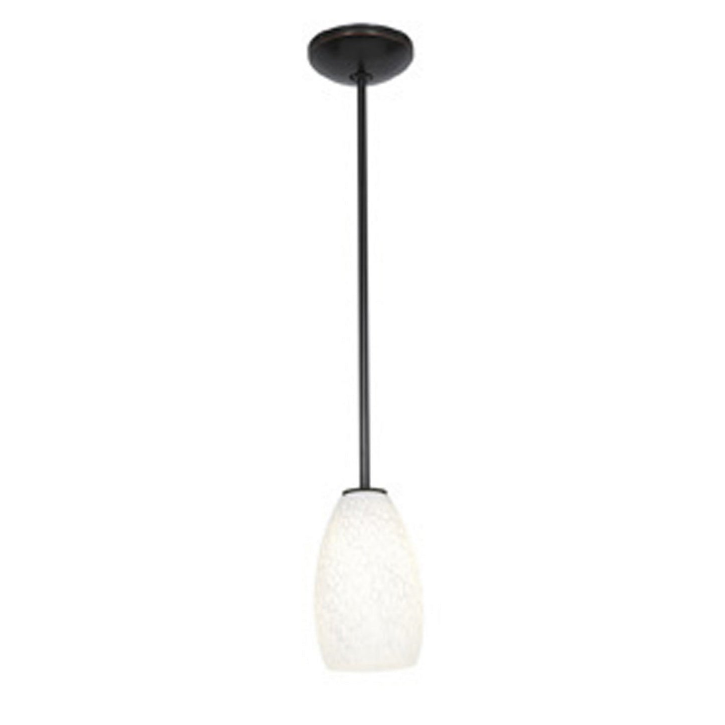  Champagne 1-Light Downrod Pendant