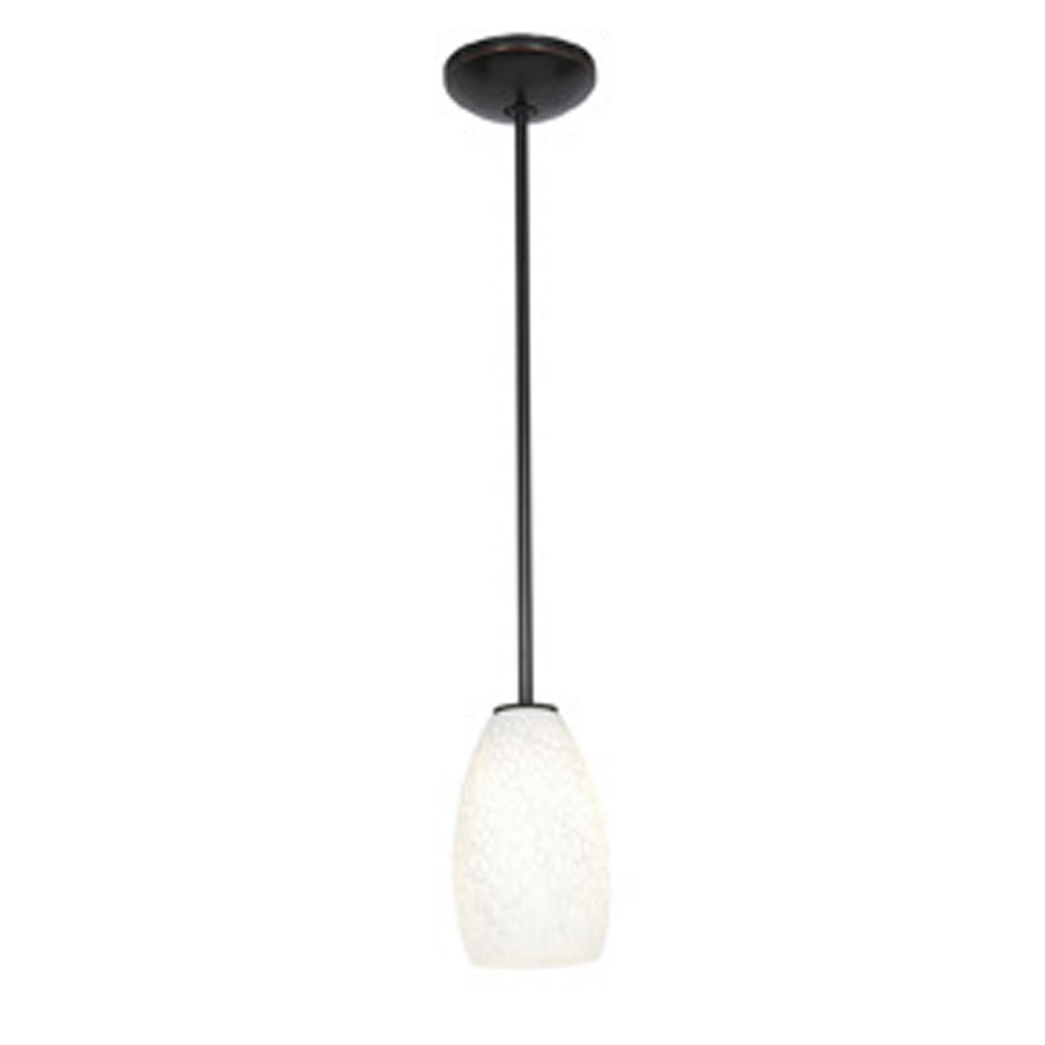  Champagne 1-Light Downrod Pendant