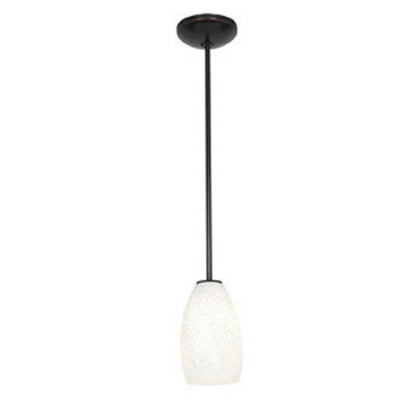  Champagne 1-Light Downrod Pendant