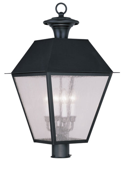 Livex Lighting Mansfield 4-Light Outdoor Post Lantern