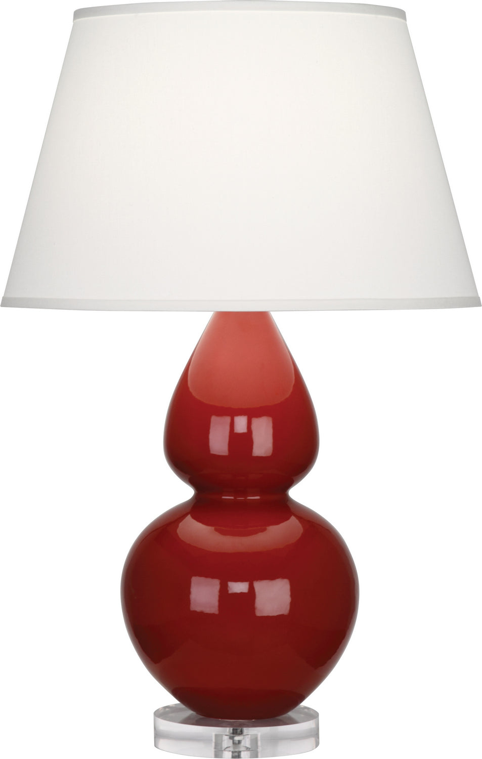  Double Gourd Table Lamp With Lucite Base