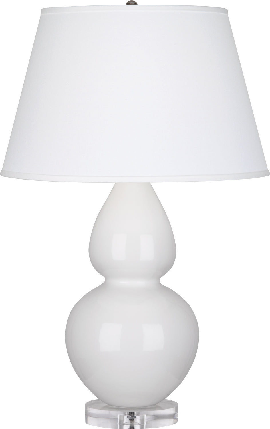  Double Gourd Table Lamp With Lucite Base