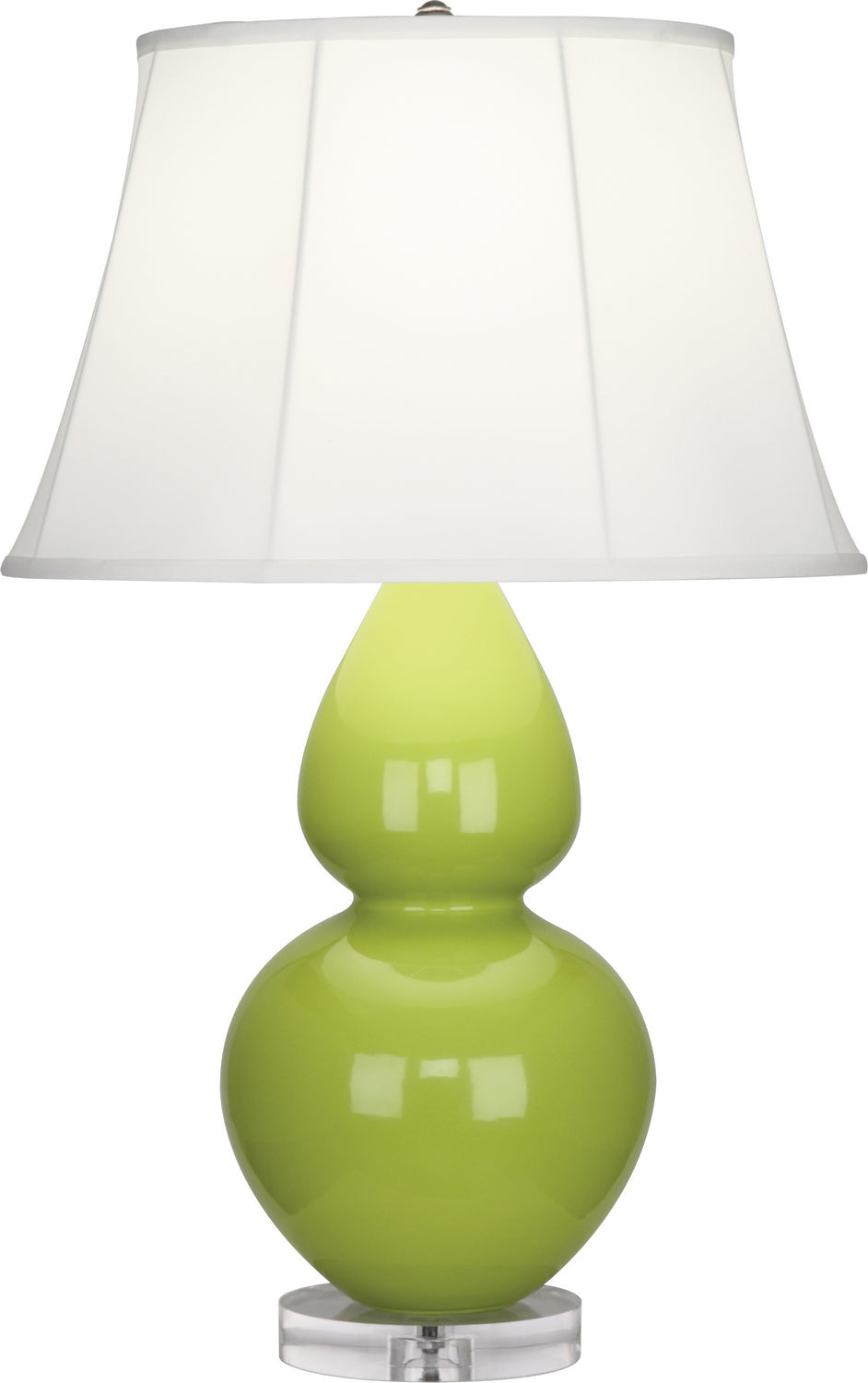  Double Gourd Table Lamp With Lucite Base