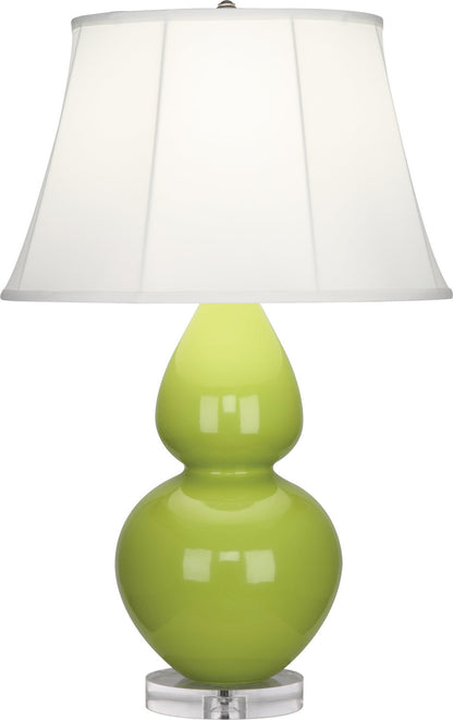  Double Gourd Table Lamp With Lucite Base