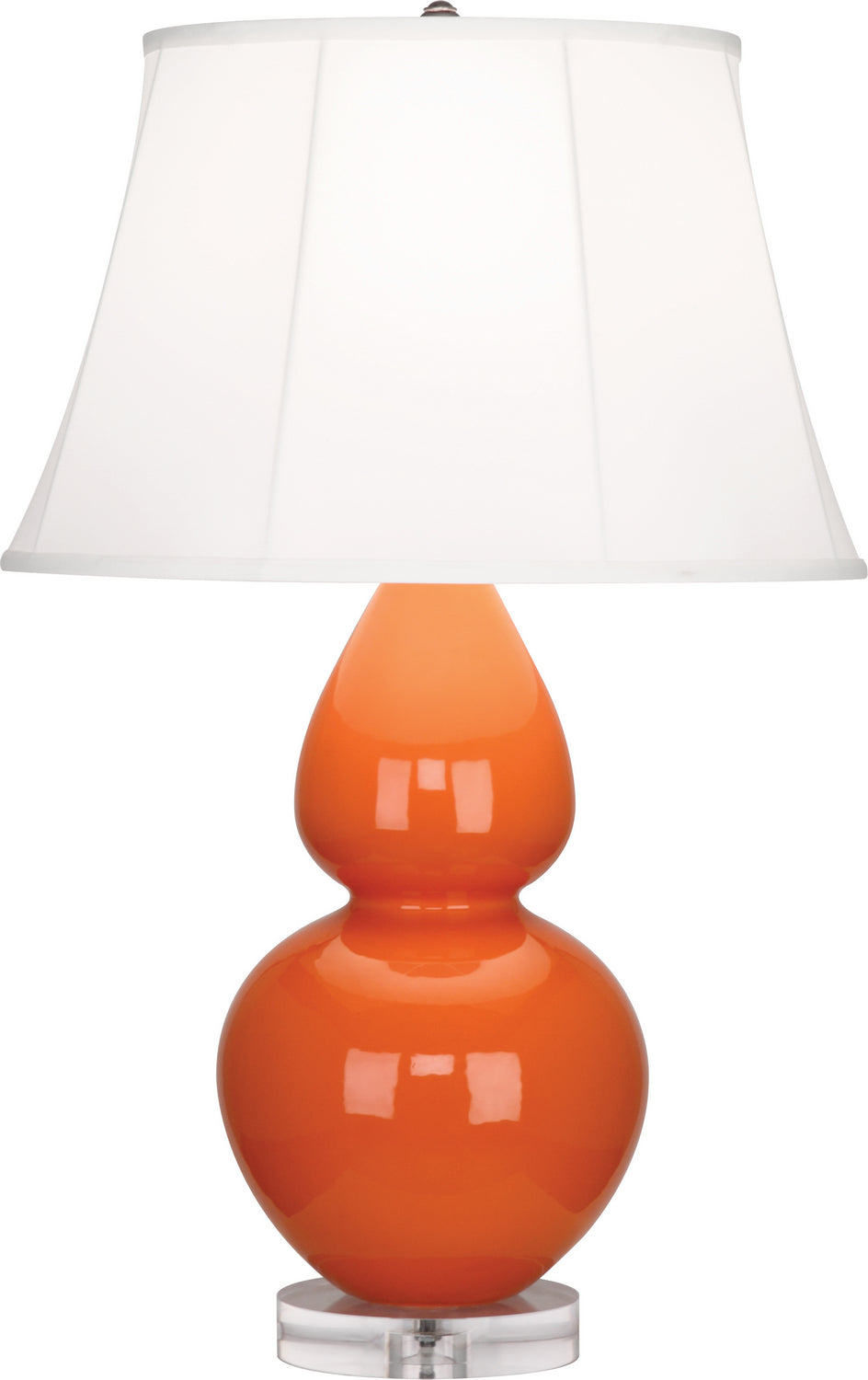  Double Gourd Table Lamp With Lucite Base