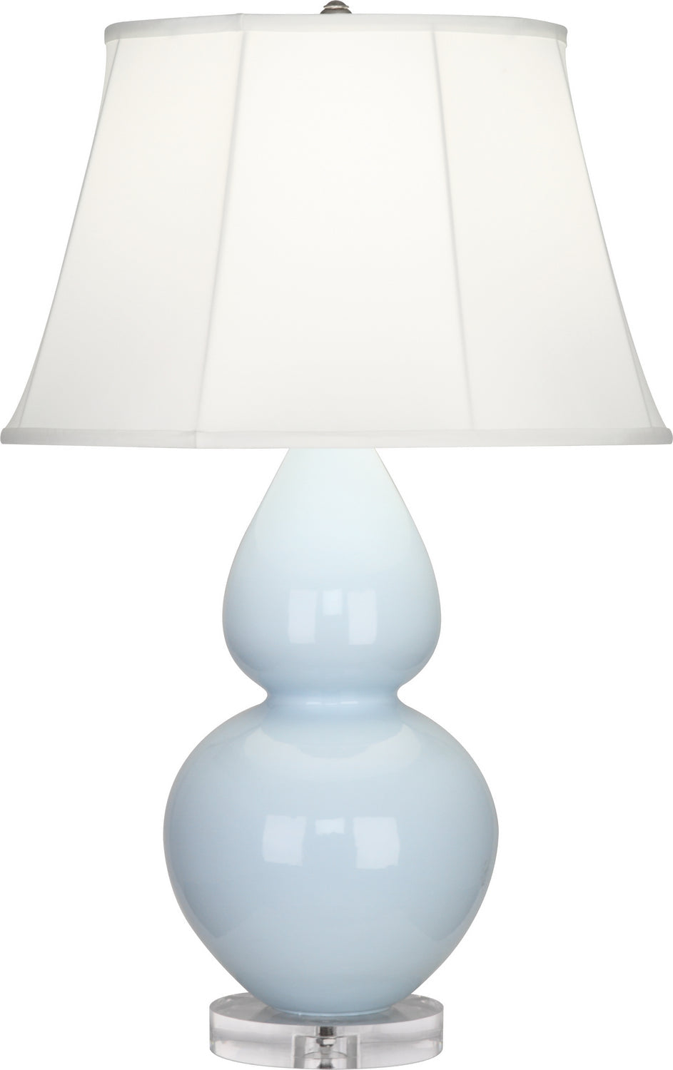  Double Gourd Table Lamp With Lucite Base