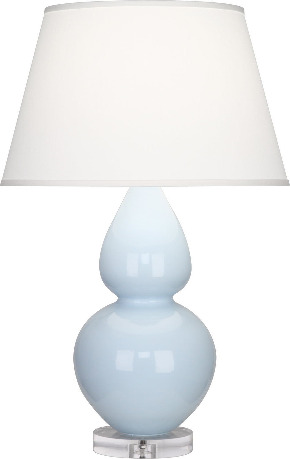  Double Gourd Table Lamp With Lucite Base