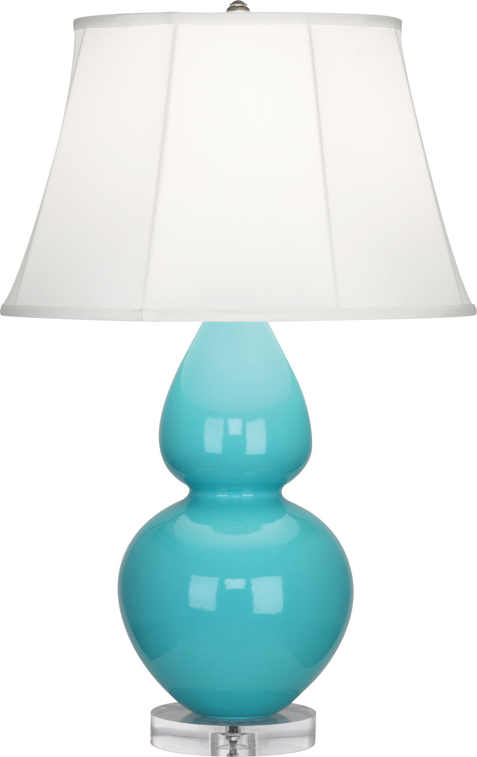  Double Gourd Table Lamp With Lucite Base