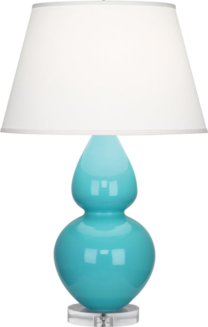  Double Gourd Table Lamp With Lucite Base