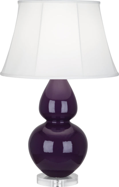  Double Gourd Table Lamp With Lucite Base