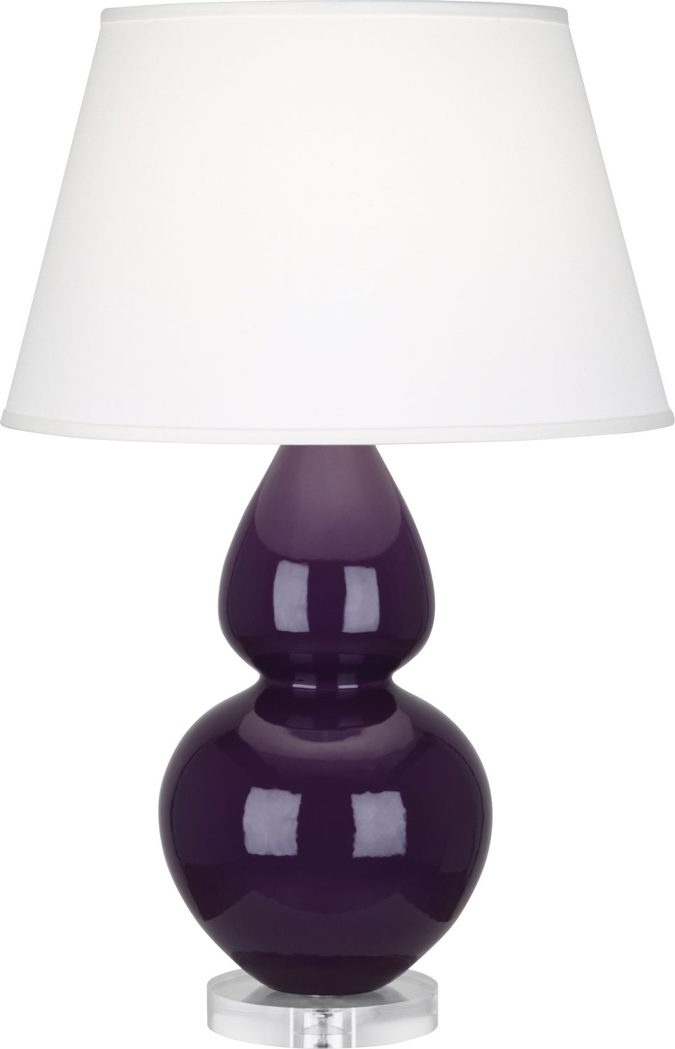  Double Gourd Table Lamp With Lucite Base