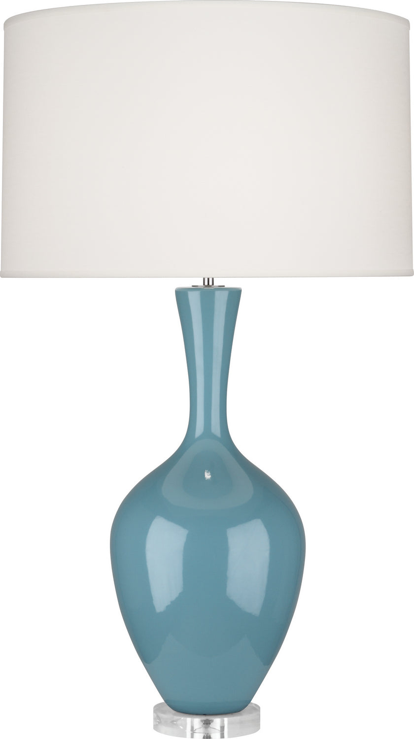  Audrey Table Lamp With Fondine Fabric Shade