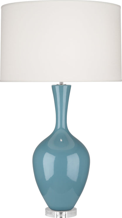  Audrey Table Lamp With Fondine Fabric Shade