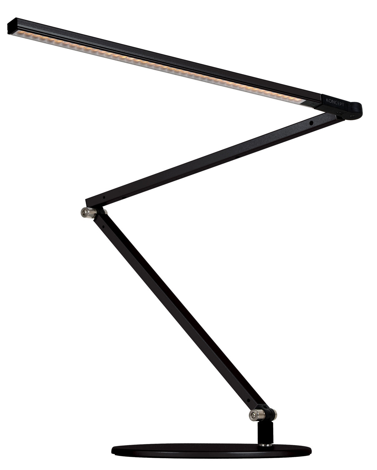  Z-Bar Desk Lamp In Metallic Black
