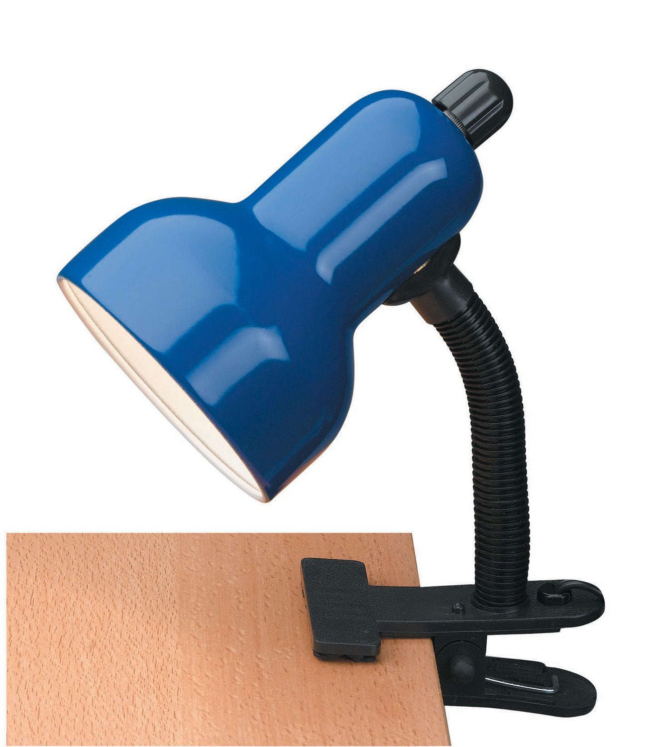 Gooseneck Clip-On Desk Lamp