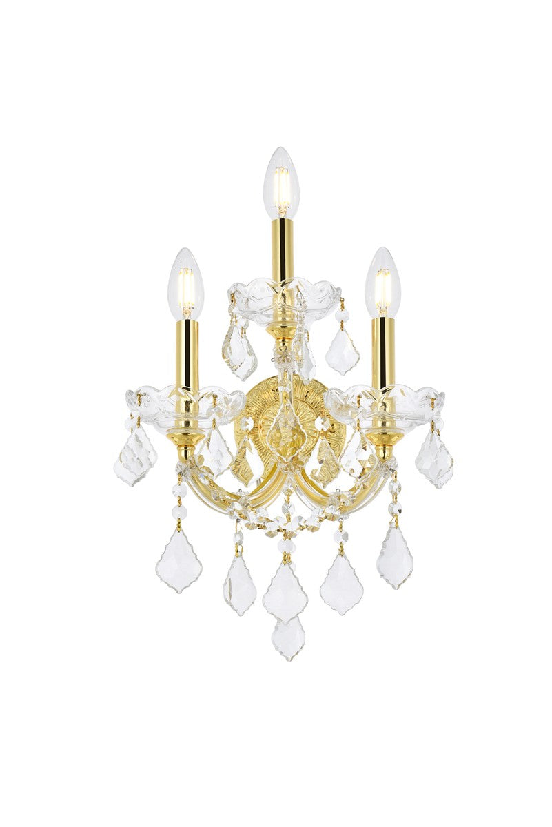  Maria Theresa 3-Light Wall Sconce