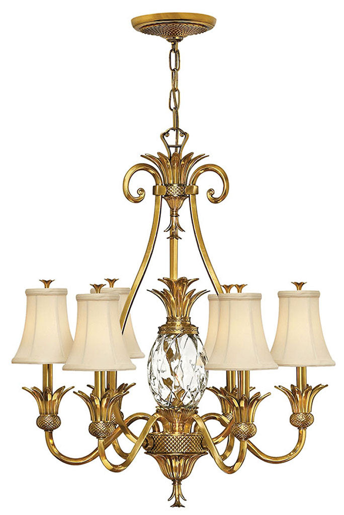  Plantation Large Single Tier Chandelier