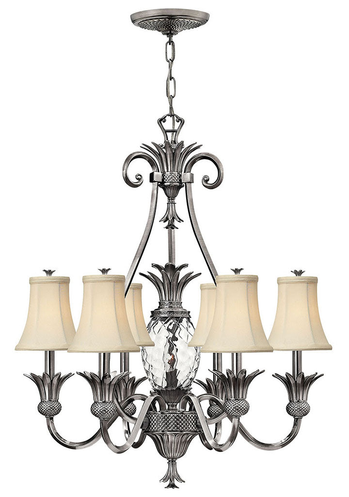  Plantation Large Single Tier Chandelier