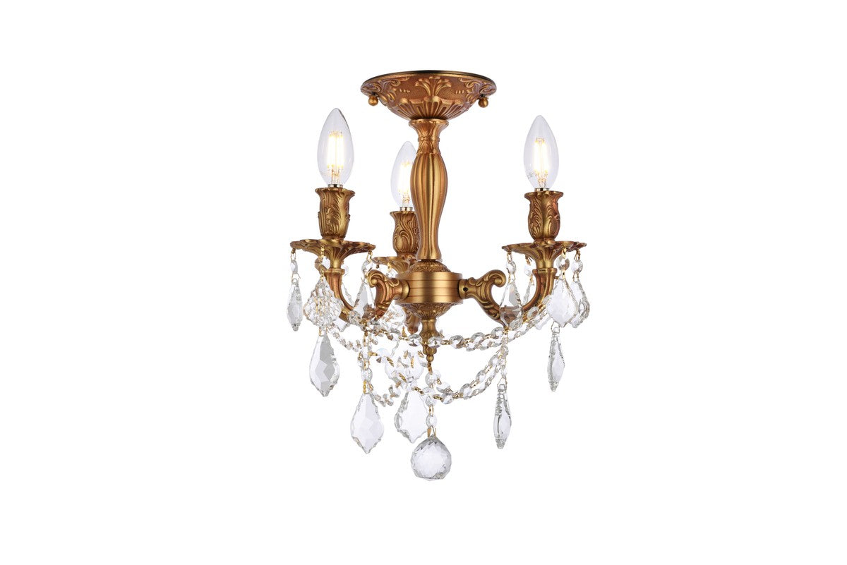  Rosalia 3-Light Flush Mount