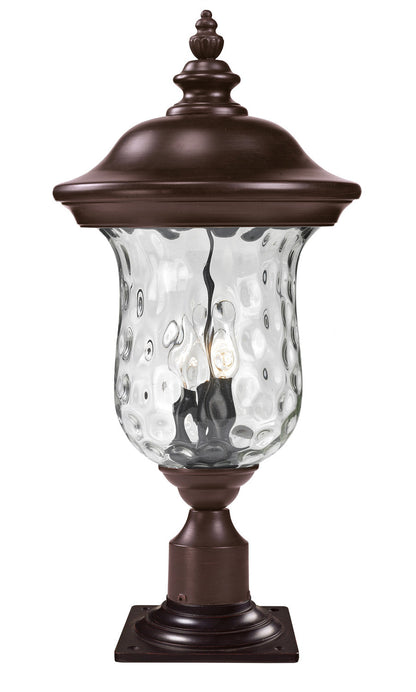 Z-LIte Armstrong 3-Light Outdoor Post Mount-Light