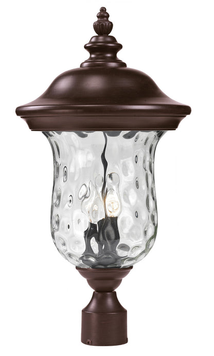 Z-LIte Armstrong 3-Light Outdoor Post Mount-Light