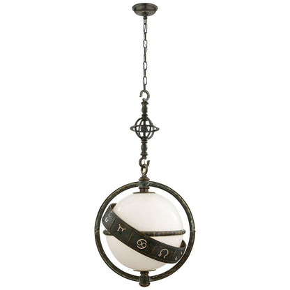 Zodiac 1-Light Lantern