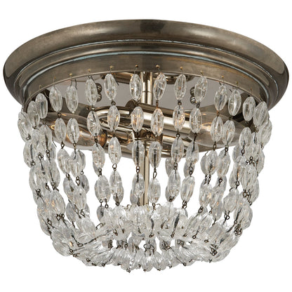  Paris Flea Market 10" 2-Light Flush Mount
