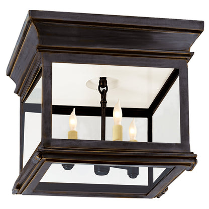  Club Small 3-Light Flush Mount