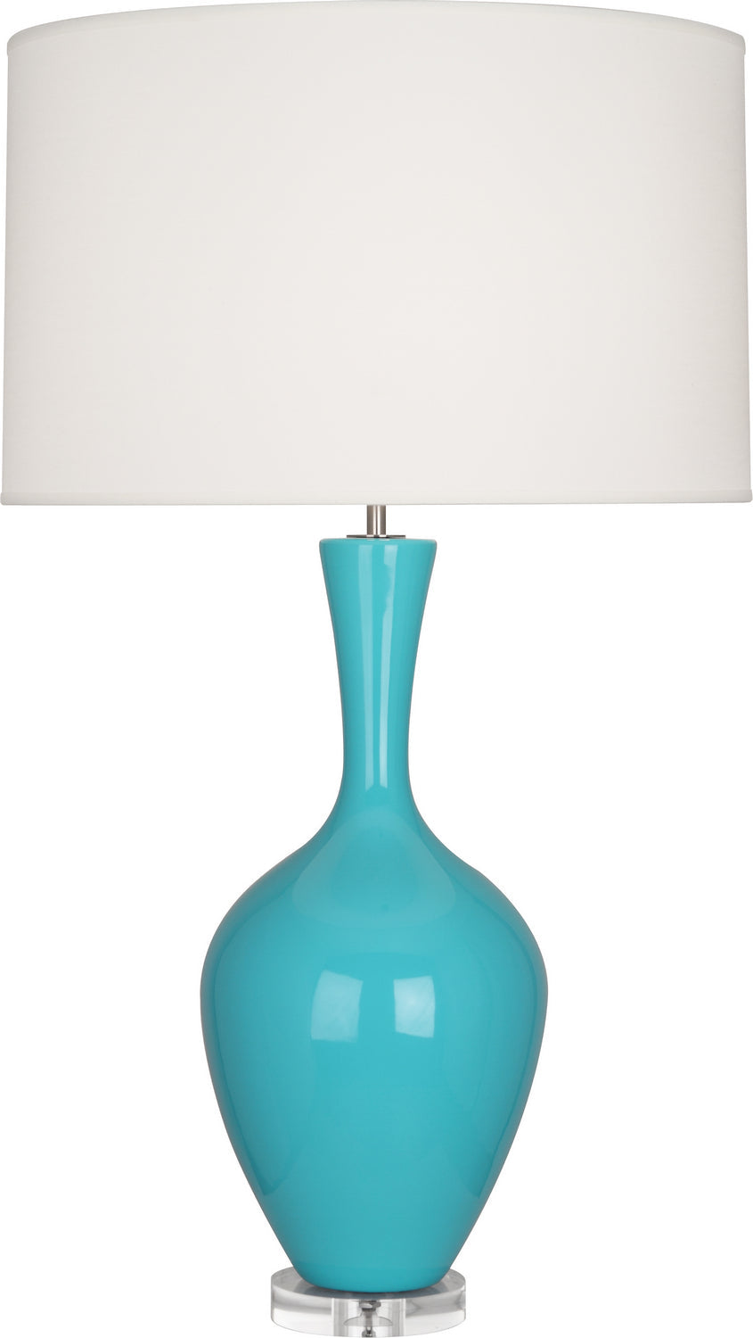  Audrey Table Lamp With Fondine Fabric Shade